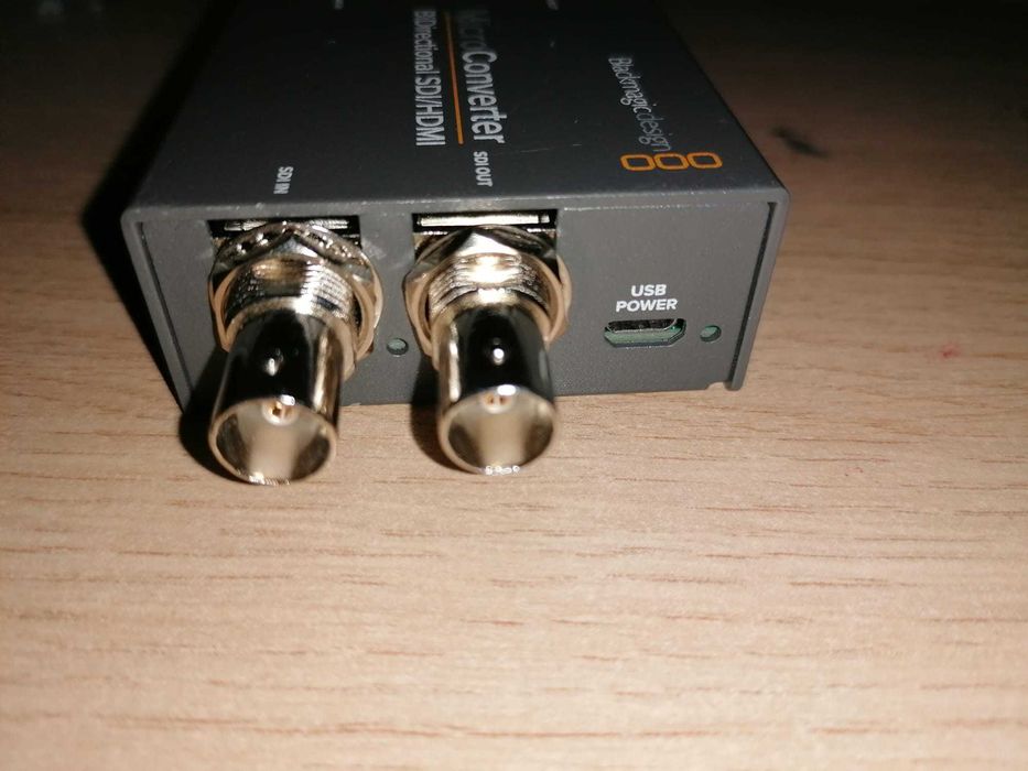 Convertor Blackmagic Design BiDirect SDI/HDMI 3G cu sursă de alimentare