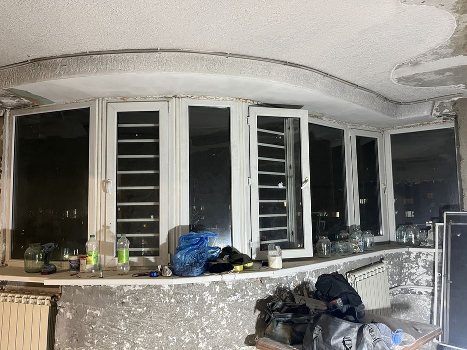 Пластиковые окна и дверь