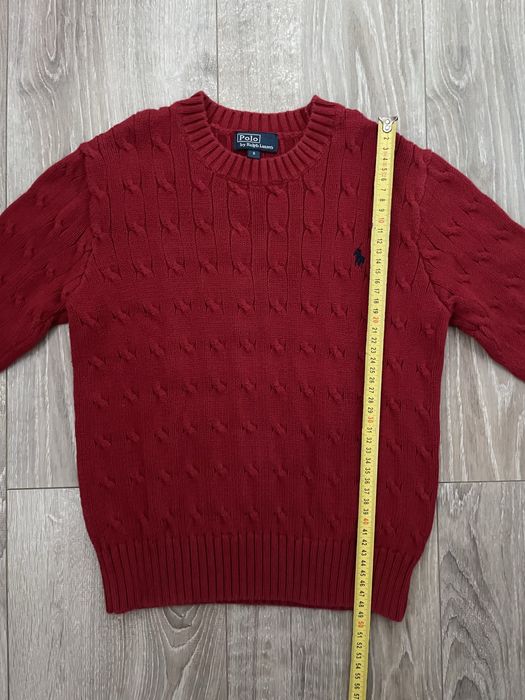 Bluză tricotată cu torsade Ralph Lauren nr.S