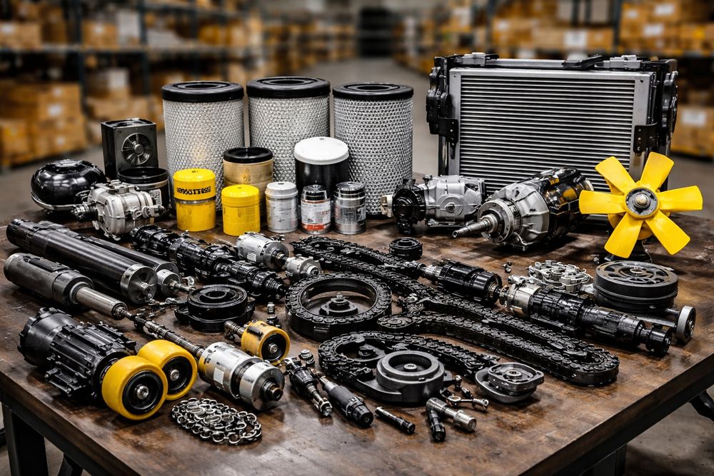 Запчасти для погрузчиков Toyota, Komatsu, Nissan, Balcancar  В наличии