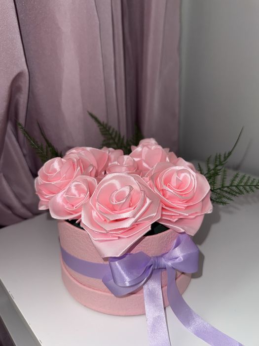 Кутия с вечни рози