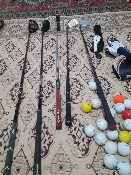 Orzonga original pochti yangi. Golf klushkalar 5ta