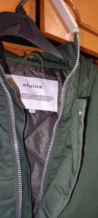 Geacă Elvine Cornell Army Green – foarte frumoasă