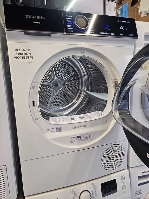Uscător de rufe 9 kg Siemens WQ45B2B40