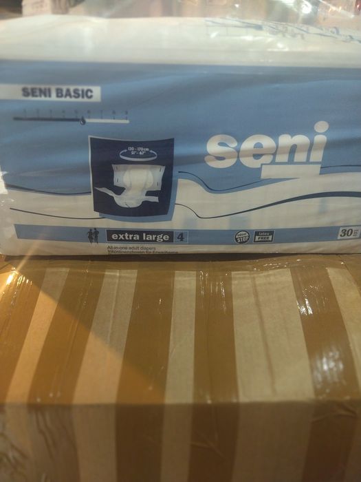 Vând 4pachete seni basic mărimea XL