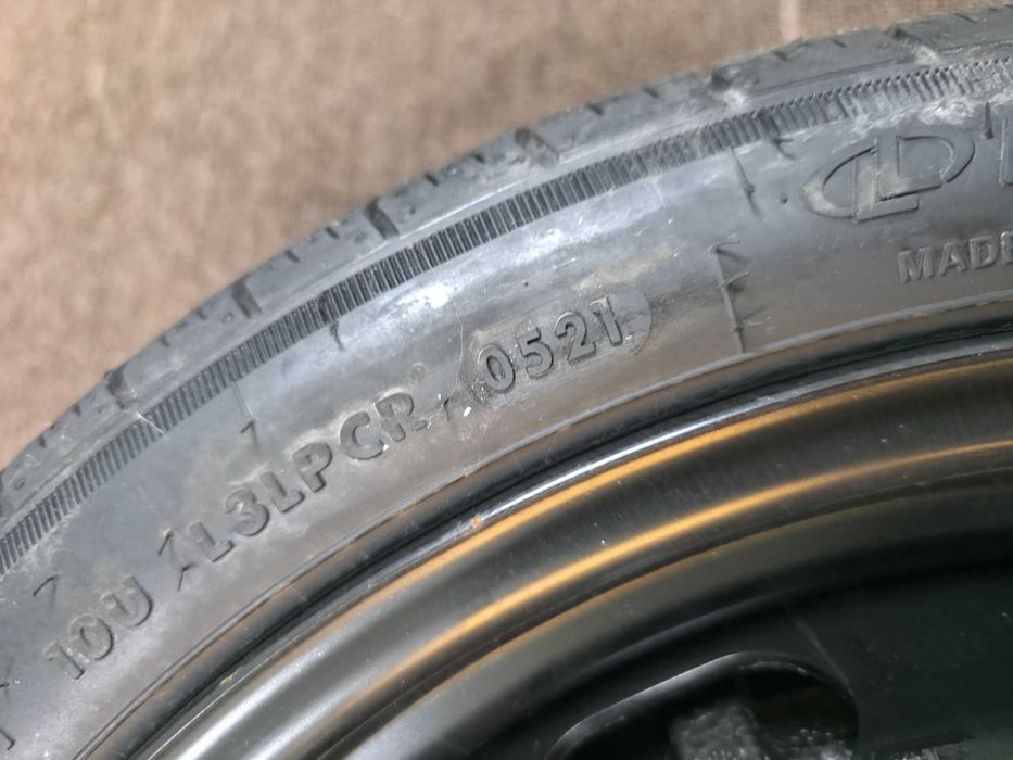 KIT Complet Roata Rezerva MICA SLIM 5x112 18'' 125/70/18 - OEM VW Golf Touran Sharan Arteon T-Roc Passat Skoda Octavia Superb Karoq Seat AUDI A3 NOUA