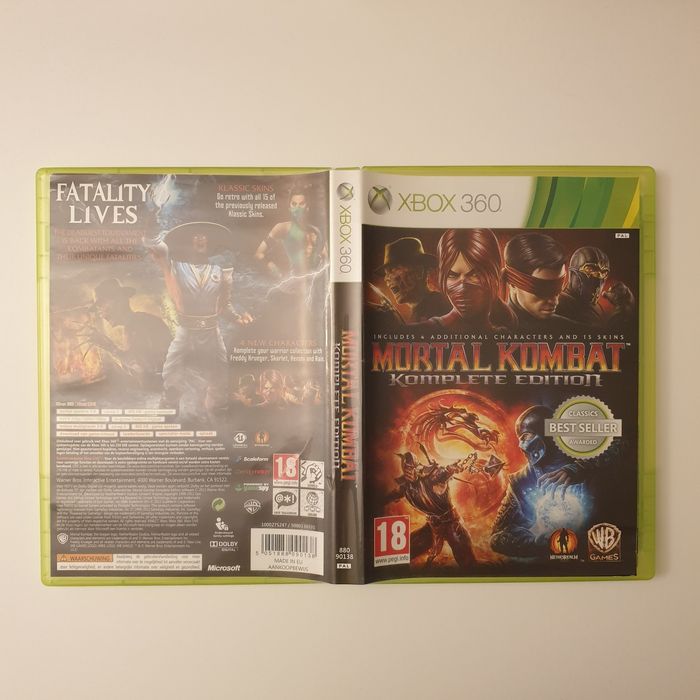 Mortal Kombat Komplete Edition Xbox 360