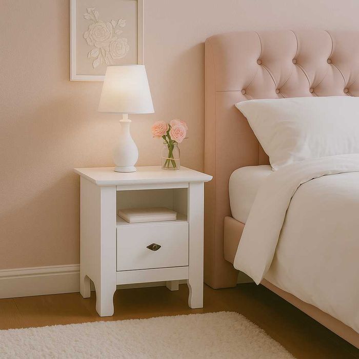 Noptiera din lemn masiv Constanta