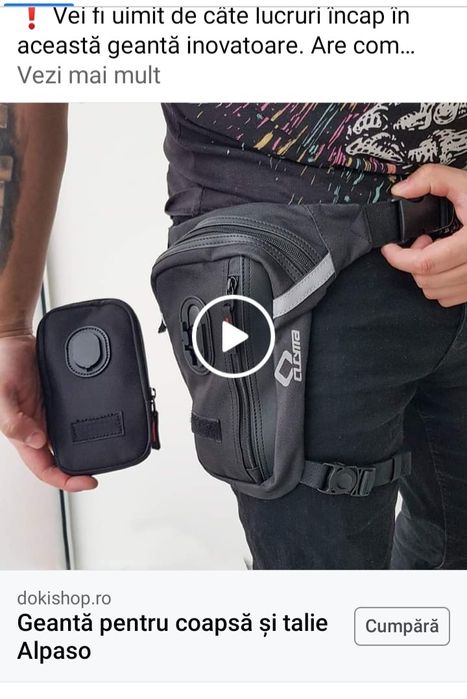 Vand borseta sport de picior , moto , atv , bicicleta