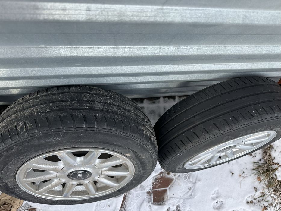Колеса диски резина ромашки на ауди