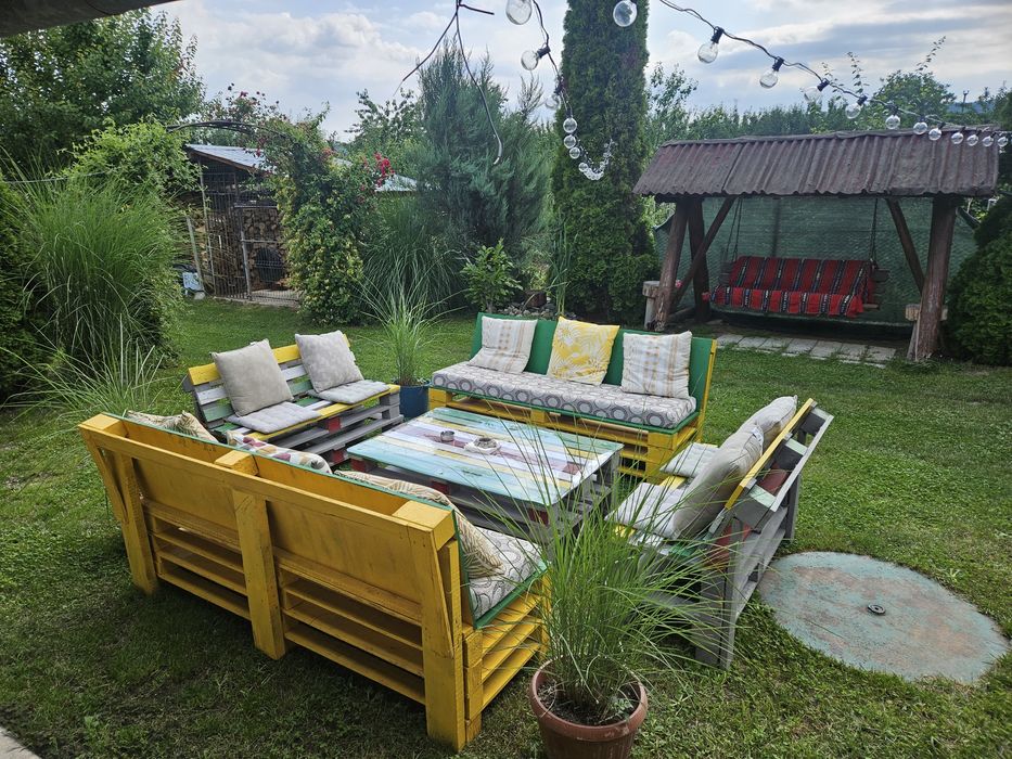 Mobilier gradina din paleti