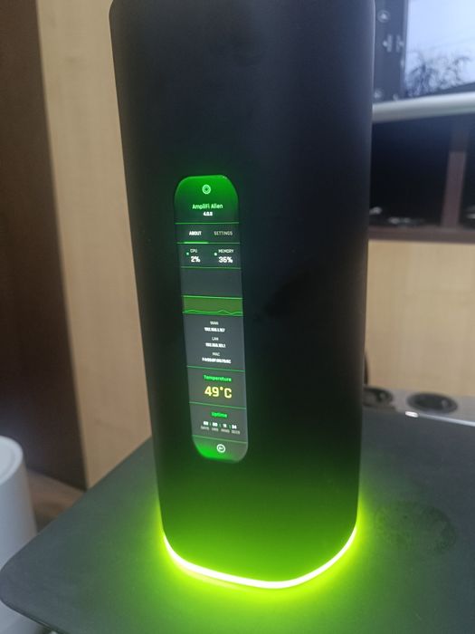 Router wireless Ubiquiti AFI-ALN-R AmpliFi Alien, WiFi 6, Dual-band Gi