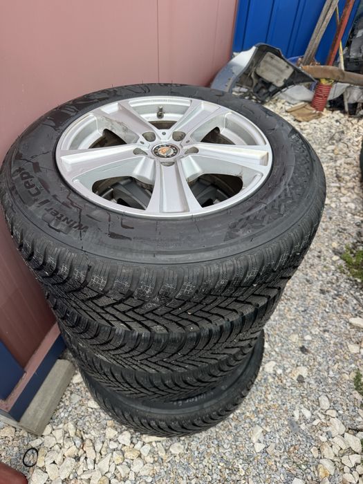 16-ки джанти 5х112 с чисто нови зимни гуми Hankook