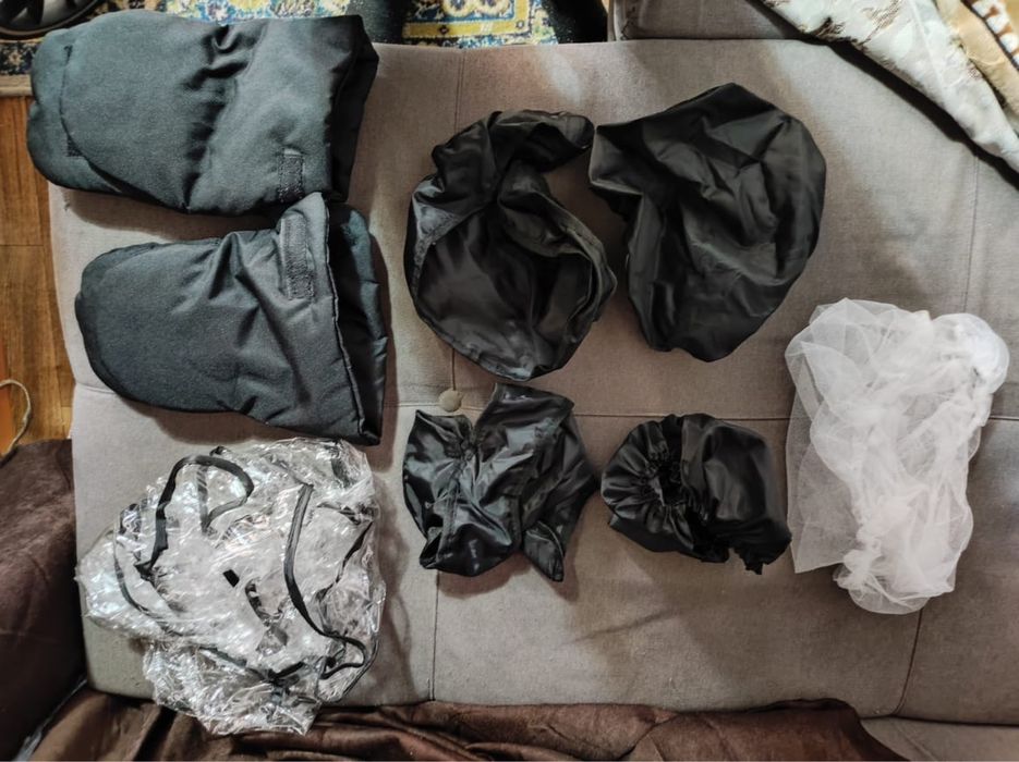 Продам коляску вместе с электричемким шезлонгом