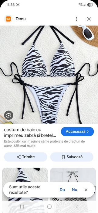 Costum baie,nou,S