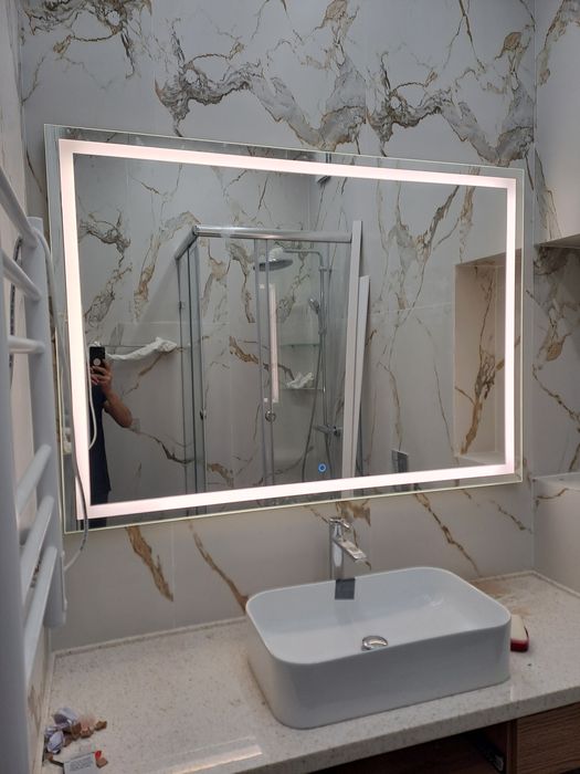 Установка зеркал.