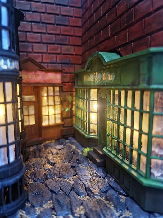 Book Nook на Хари Потър декорация за книги