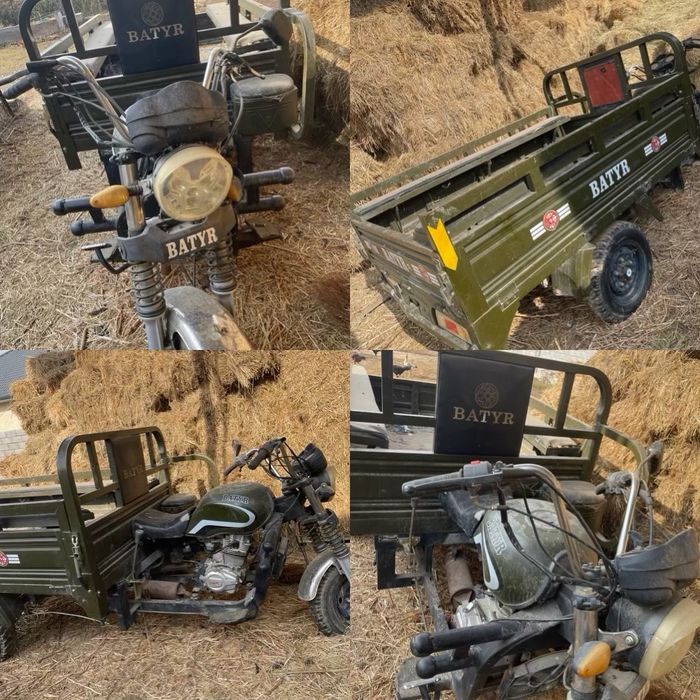 Мопед с прицепом