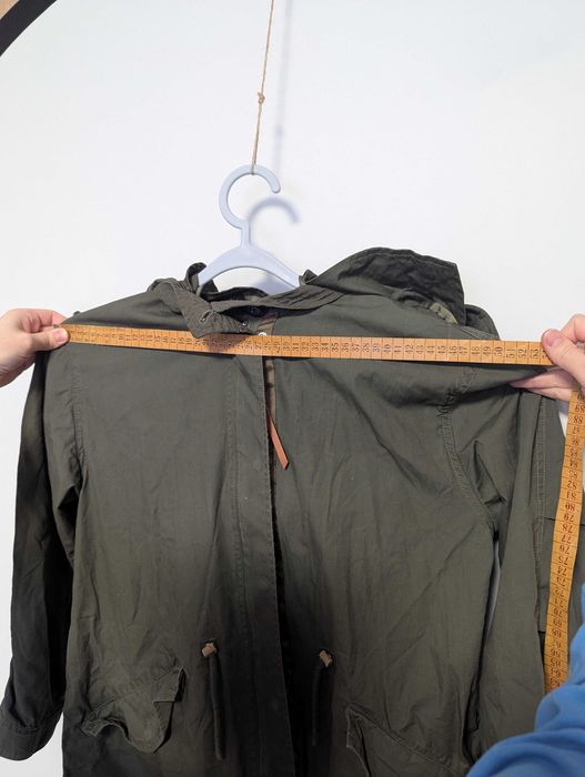 Geacă Laura Scott 44, parka kaki, utilitarian chic, casual urban