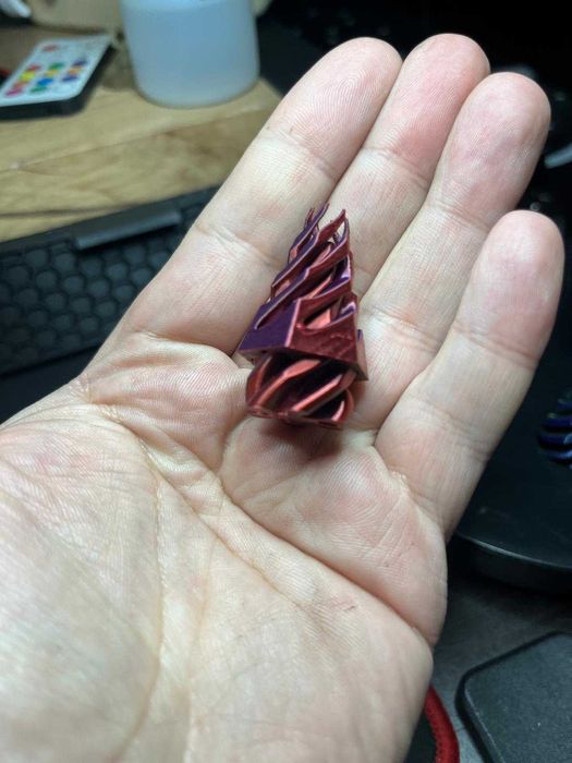 Set 4 mini fidget "spiral cone"