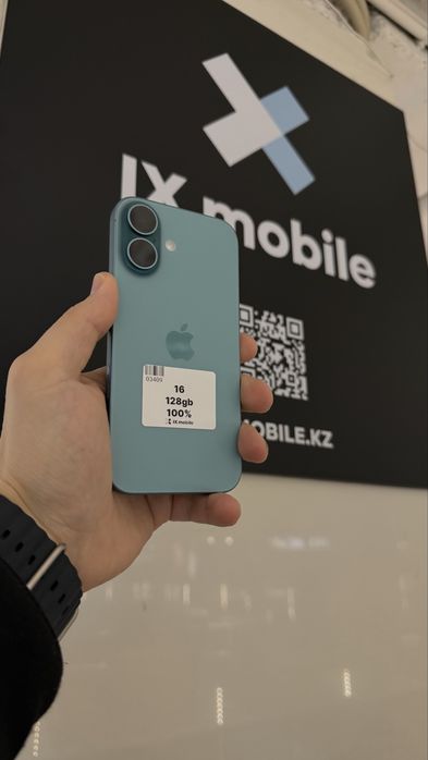 iphone 16 128 gb 100% 19 циклов