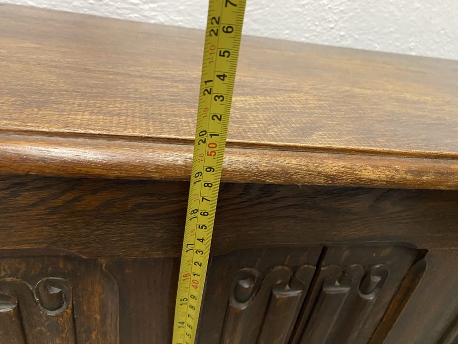 Френски сандък от дъб скрин холна маса  пейка