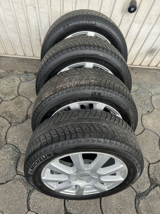 Jante aliaj 5x112mm, anvelope iarna 205/55 R16, VW, Audi, Seat, SKoda, Mercedes