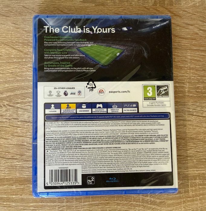 [ PS4 / PS5 > FC26 / FIFA 26 / ФИФА 26 / FC26 за PlayStation 4