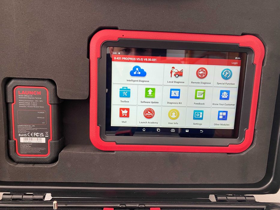 Launch X431 PRO V 5.0 ELITE BT: Dignoza / Tester ORIGINAL ECU CODING