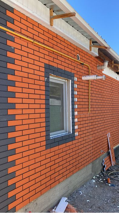 термо-панели клинкер тепло облицовка