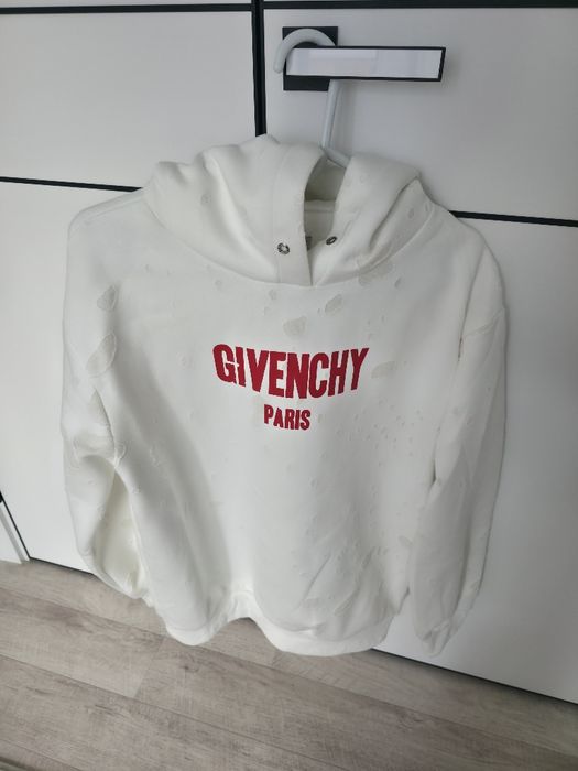 худи Givenchy белый