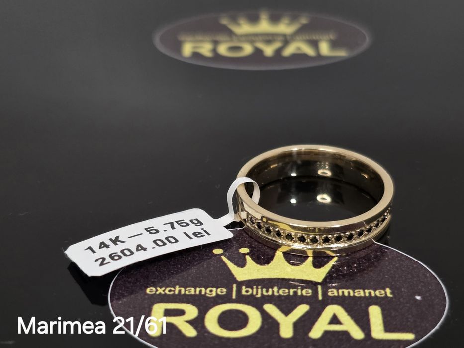 Bijuteria Royal: Inel  aur 14k/5.75gr