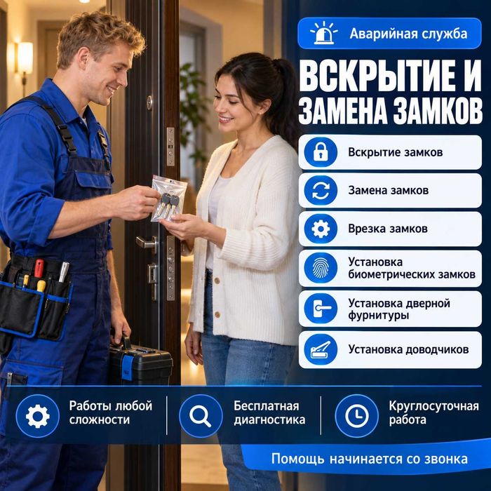 Аварийное вскрытие_замена замков_врезка_ремонт_дверей_открыть сейф