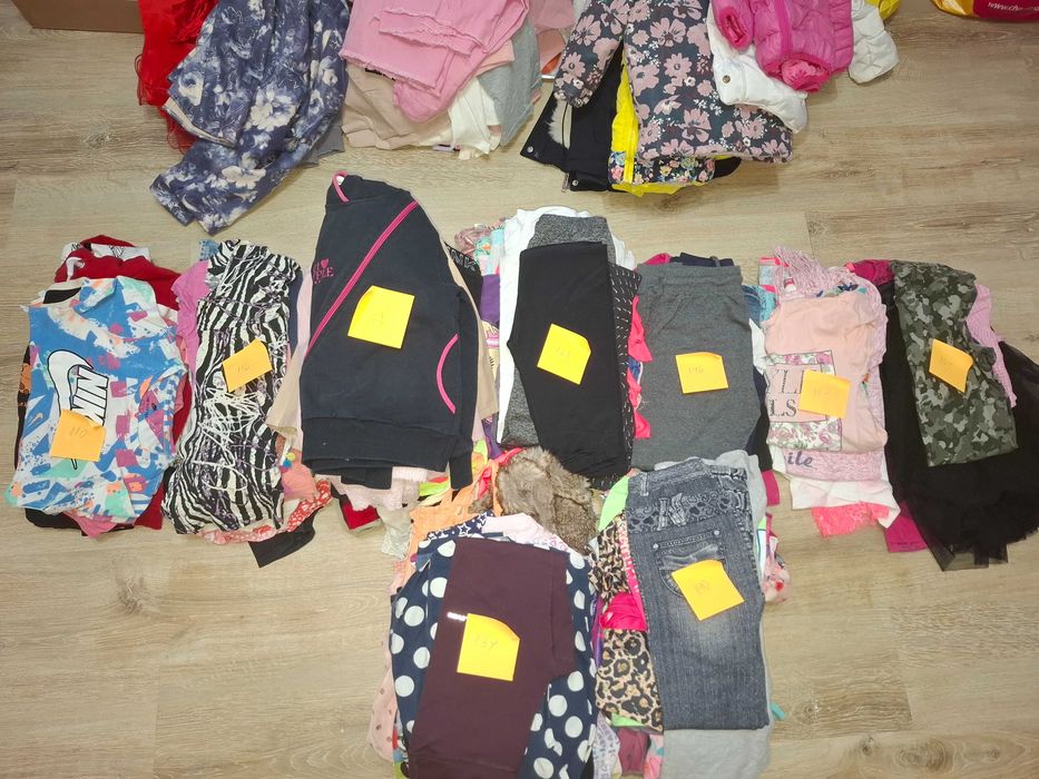 Лотове дрехи за момиче от 110 до 164 см