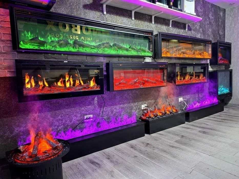 Kamin Dekorativniy Камин декоративный паравой 3D с экраном