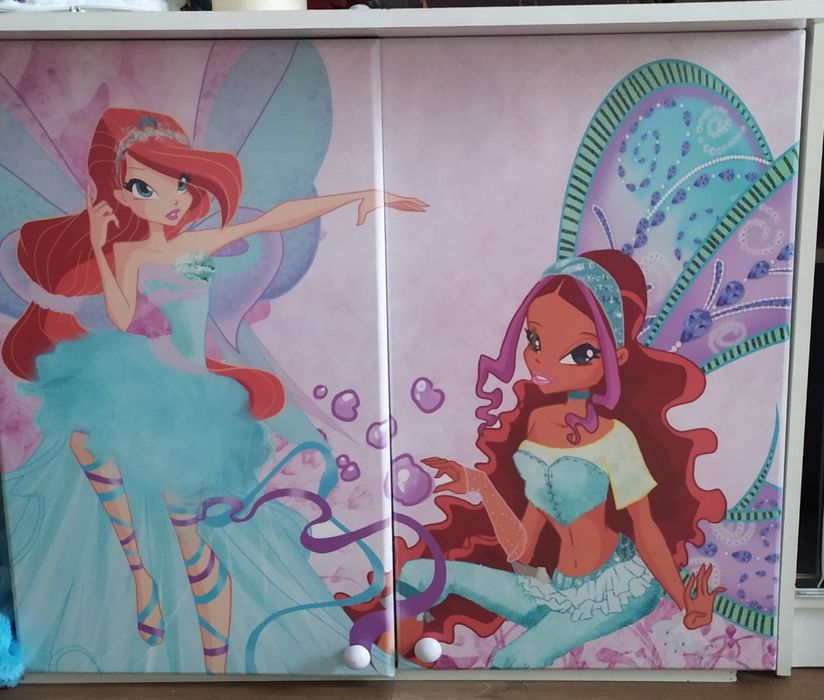 Шкаф с антресолью