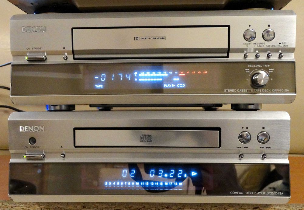 Casetofon Deck Denon DRR-201SA, autorevers , dolby B-C, HX Pro