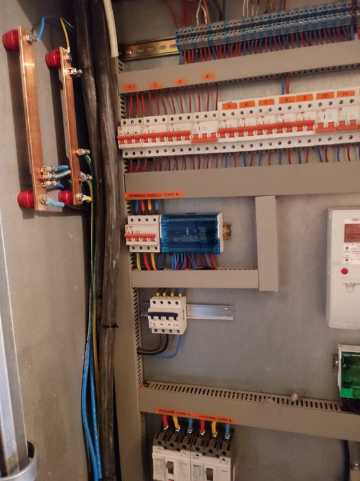 Electrician reparatii, intretinere, interventii