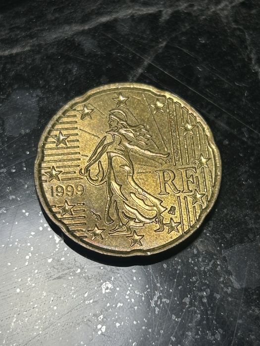 20 евро цент.      От 1999 година