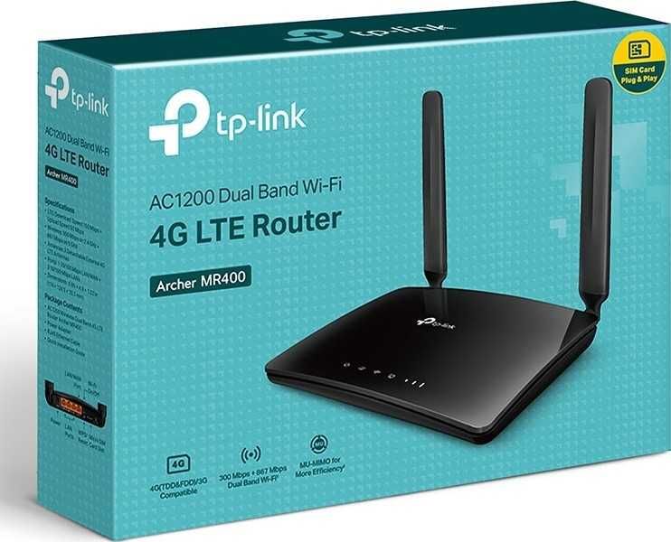 TP-Link Archer MR400 — 4G LTE Wi-Fi роутер. Есть доставка