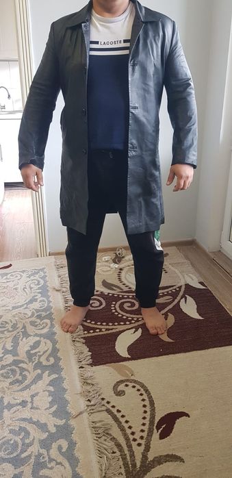 Кажак пиджак чистый кожа