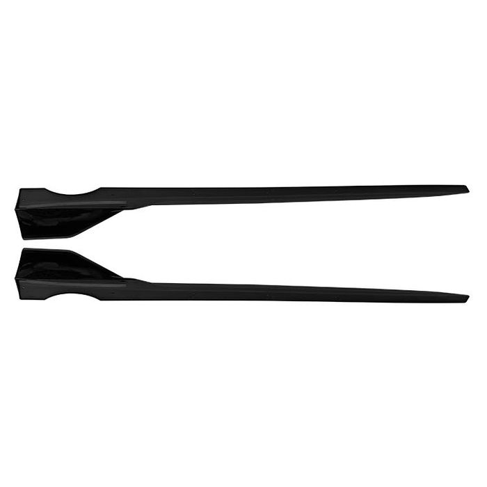 Prelungire praguri Aero compatibile BMW seria 4 G22 2021+ negru lucios