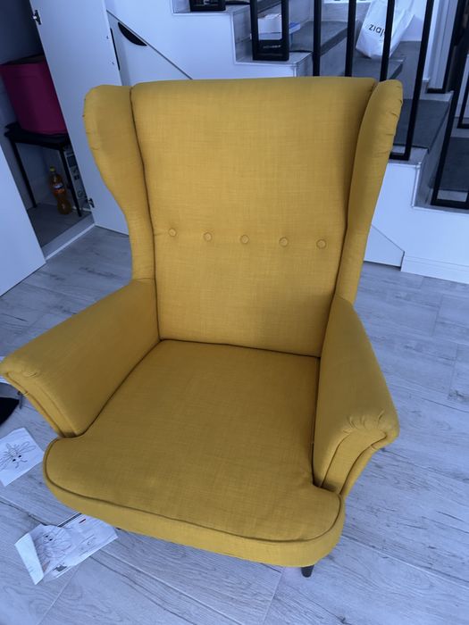 Fotoliu ikea galben