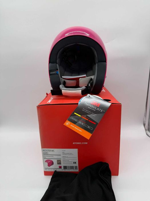 Casca ski schi snowboard Atomic Redster WC AMID FIS Pink XS 53.5-54.5