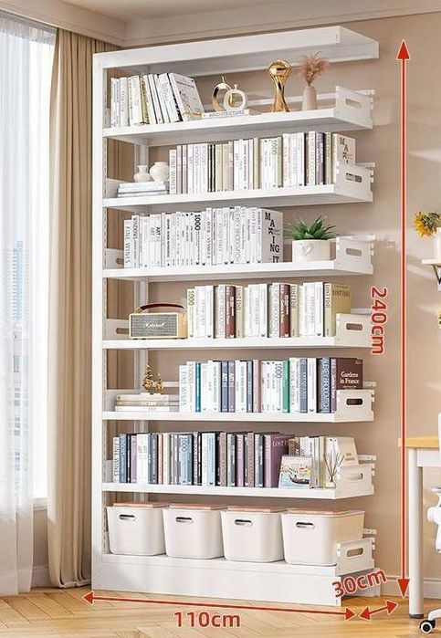 Библиотечный книжный стеллаж/Детский книжный стеллаж