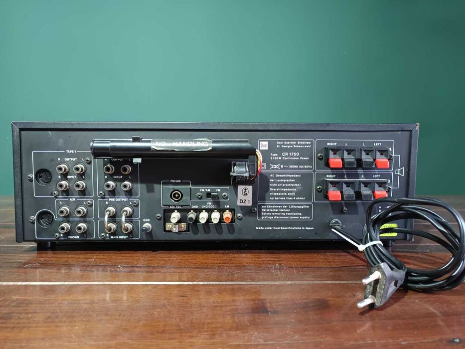 Receiver vintage Dual CR 1750  + Bluetooth discret (TAPE 1)