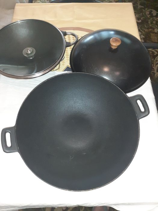 Чугунен уок голям с капак