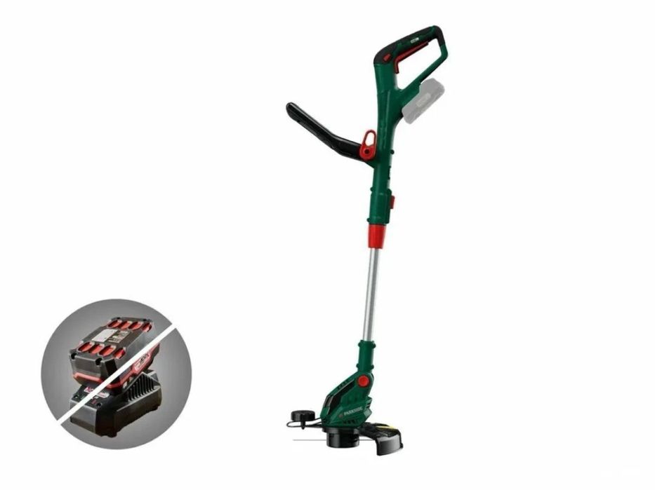 Тример на батерии Parksaide 20v