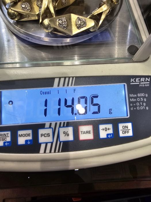 Lant aur 14k Barbatesc model Versace 114g 450lei/gramul