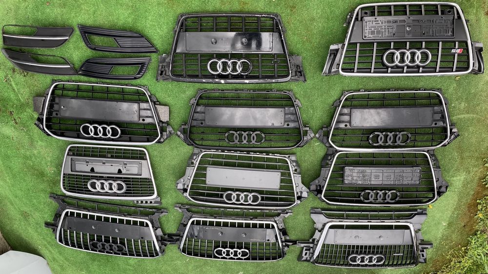 Audi решетка A3 8P 8V A4 B8 8K A5 S5 8t A6 4G C7 Q5 8R S-line Competi